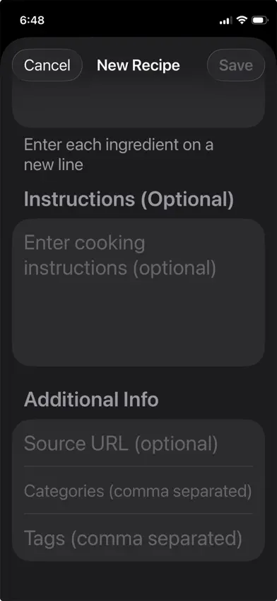 Cook's Notes screenshot 4