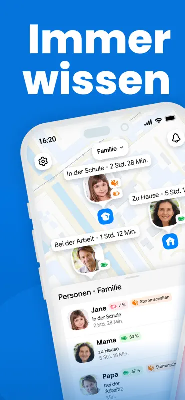 Findmykids: GPS Phone Tracker screenshot 1 of 7