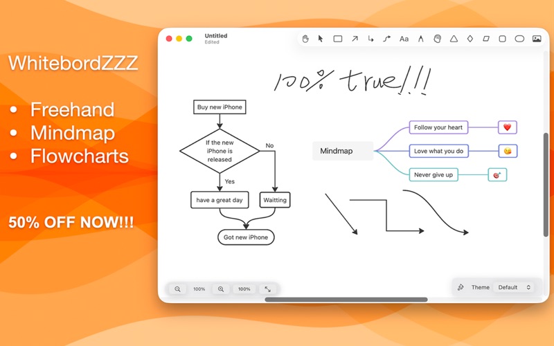 WhiteboardZZZ app screenshot