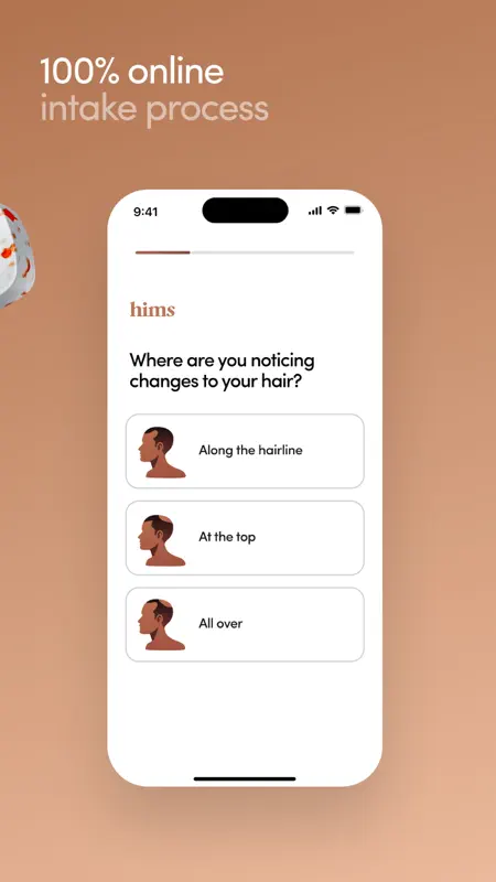 Hims: Telehealth for Men screenshot 3 of 9