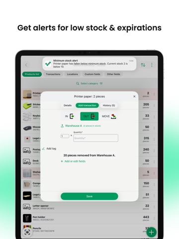 Mobile Inventory: Scan & Track iPad screenshot