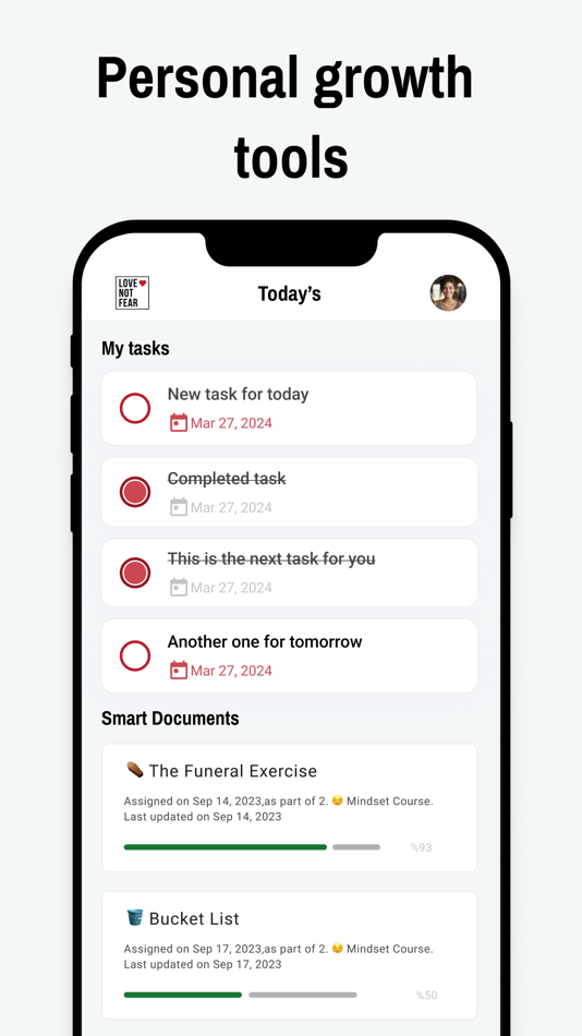 #6. Love not Fear (iOS) โดย: Corepany