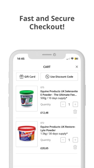 Equine Products UK Screenshot