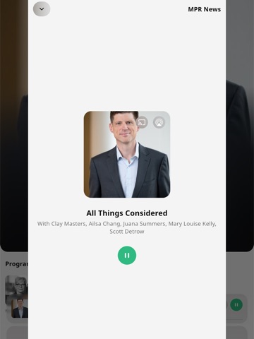 MPR News iPad screenshot