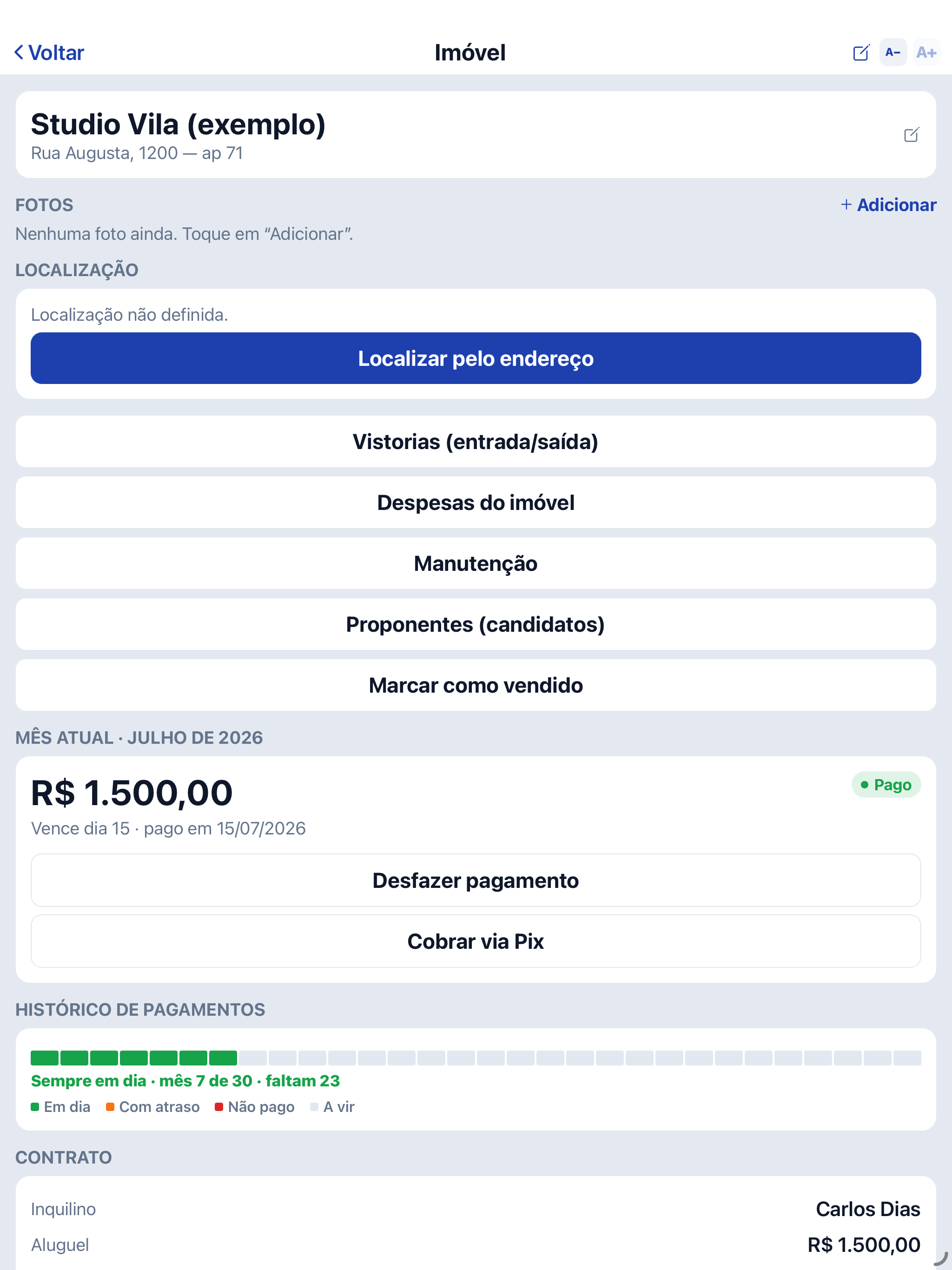 Aluguel em Dia screenshot 13