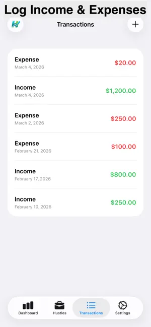 HustleUp: Side Hustle Tracker screenshot 3