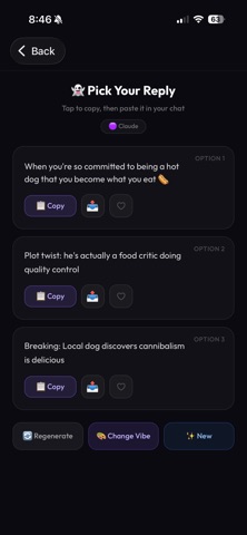 Ghosted - AI Reply Writer Screenshot 3 of 4
