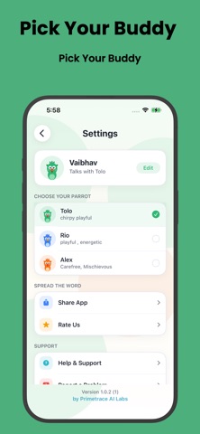 Tolo - App screenshot