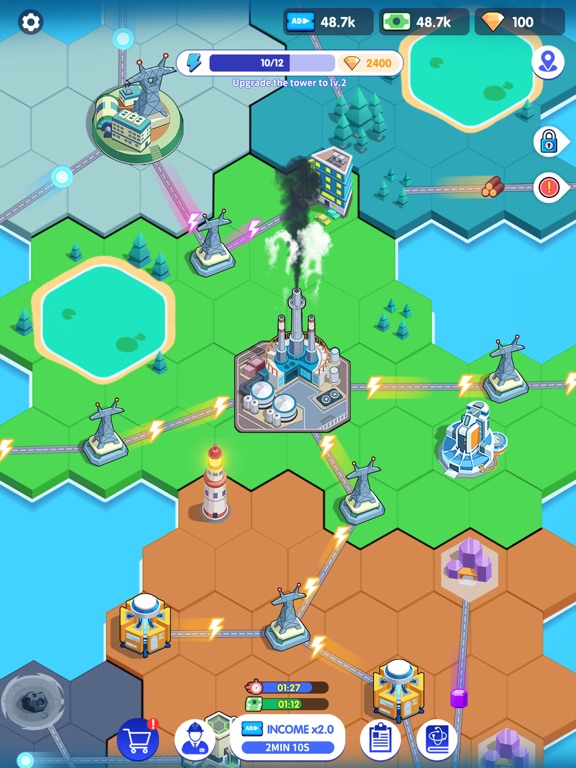 Idle Energy Tycoon:Power Grid