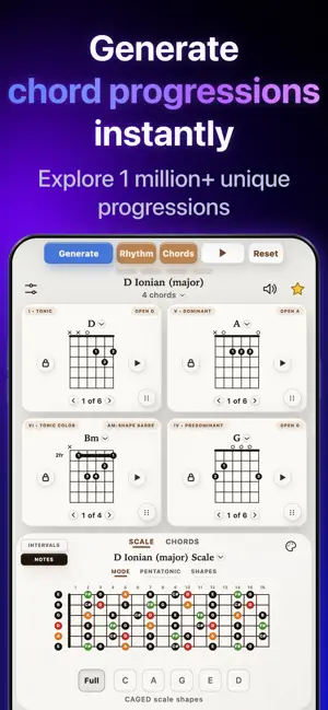 StrumForge: Chord Progressions screenshot 1