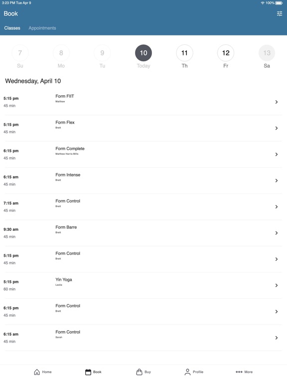 Screenshot #5 pour FORM Fitness Pilates
