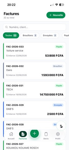 FacturePro CI Screenshot 3 of 10