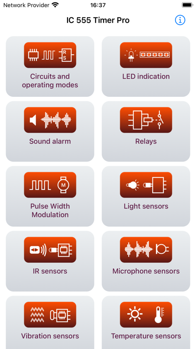 Screenshot #1 pour 555 Timer & Oscillators Pro