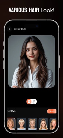 AI Beard Style Photo Changer iPhone screenshot