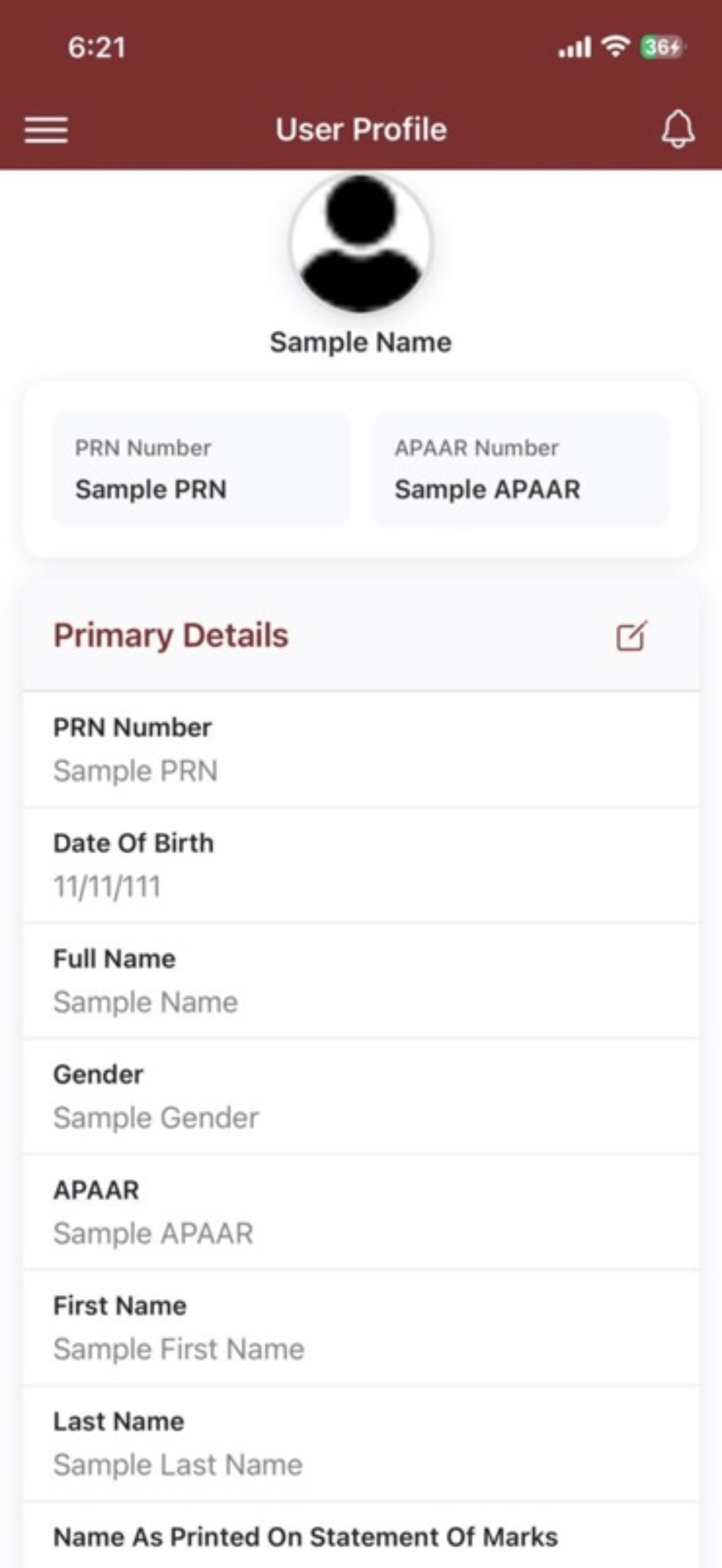 Yashcard Student