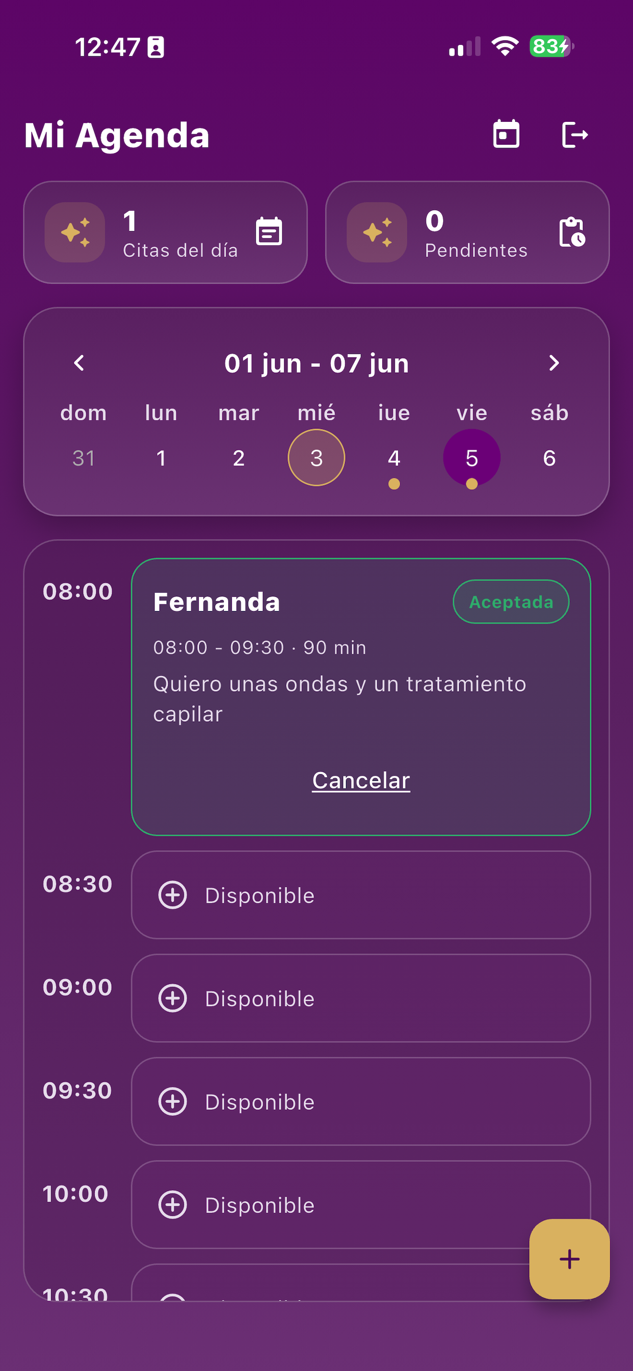 Calendario Beauty screenshot 5