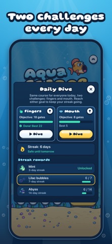 Aqua Escape: Mouth Control Screenshot 6 of 6