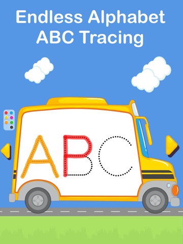 ABC letter Tracing 123 iPad screenshot