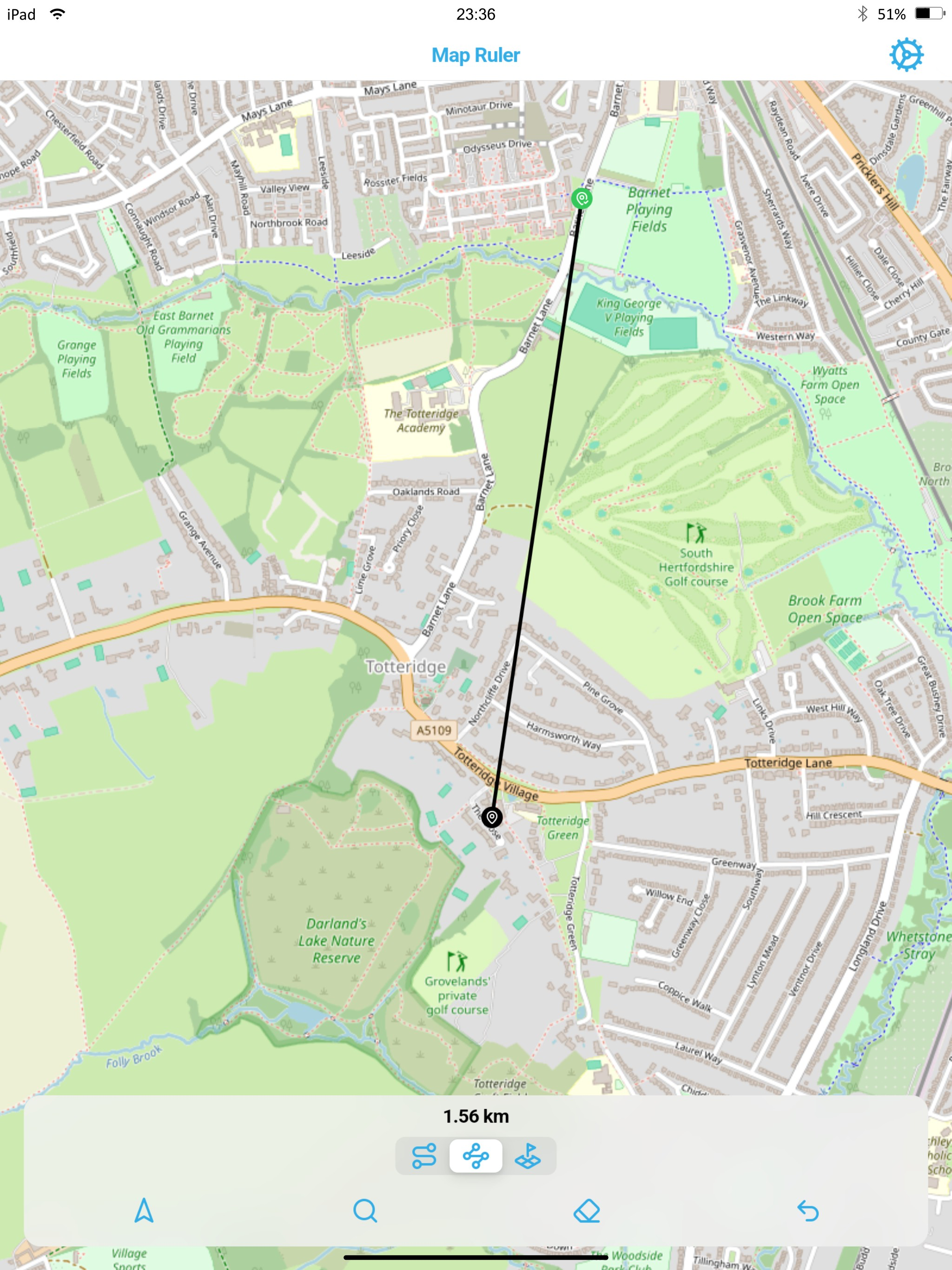 Map Ruler - Distance Measure screenshot 6