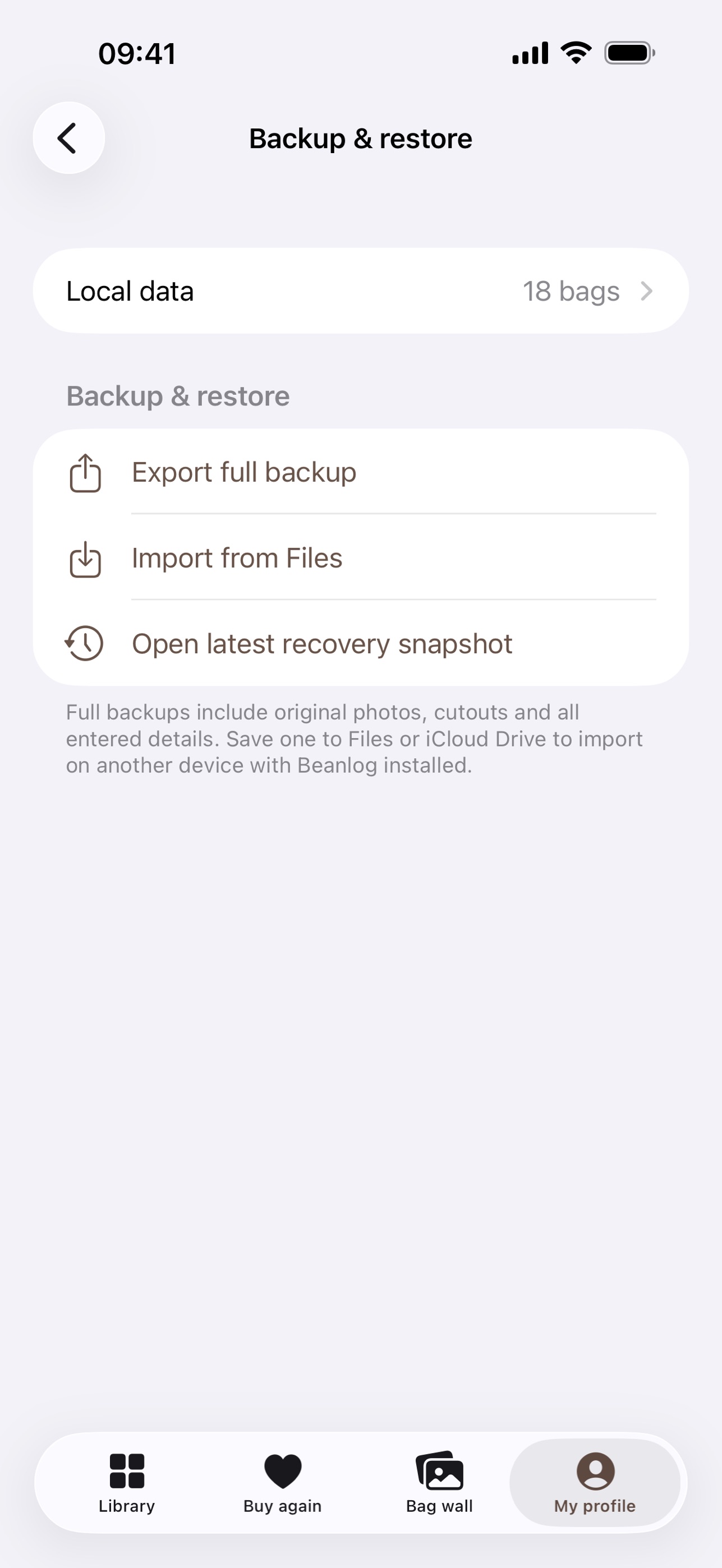 Screenshot 6 of Beanlog: Coffee Bean Tracker