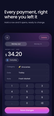 PennySave: spending tracker Screenshot 4 of 10