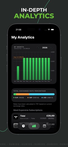 Subios: Subscription Tracker Screenshot 7 of 7