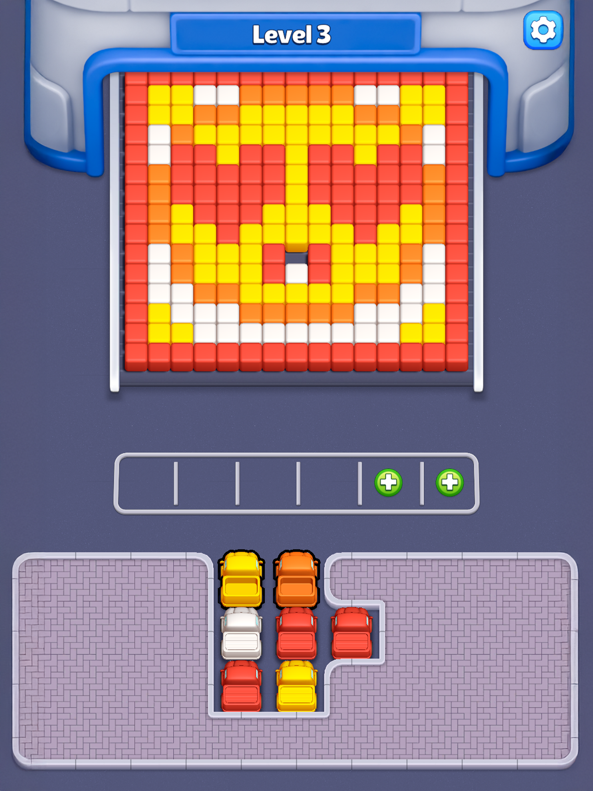 Color Car Sort: Pixel Jam screenshot 8
