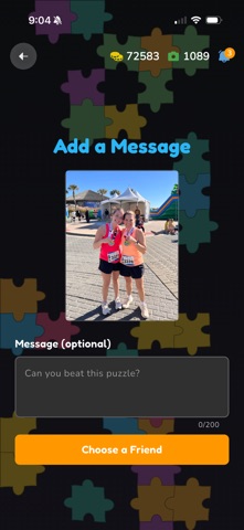 SnapJig: Puzzle your Friends iPhone screenshot