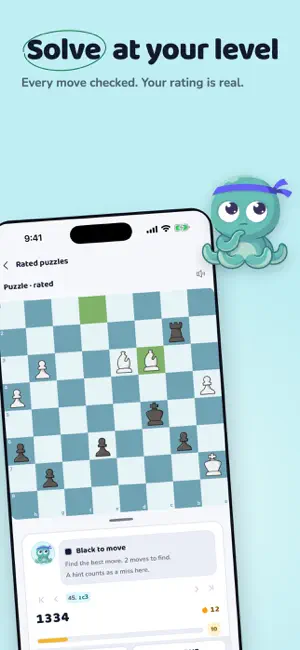 Chess Tactics: Puzzle Trainer screenshot 2
