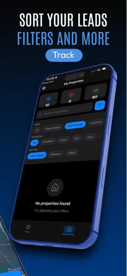 Captura de pantalla de Property Seek en iPhone 2