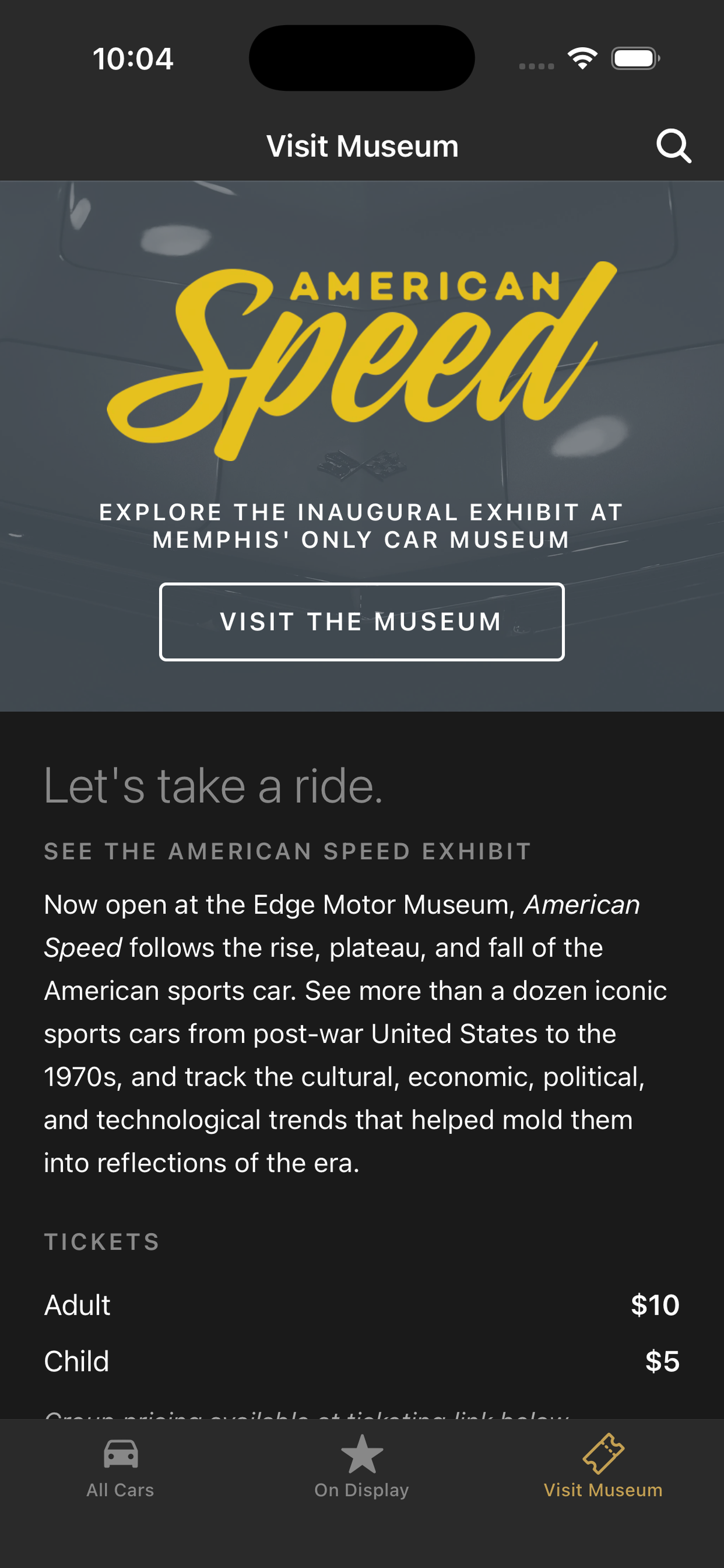 Edge Motor Museum screenshot 4