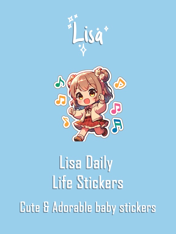 Screenshot #4 pour Lisa | Cute Stickers