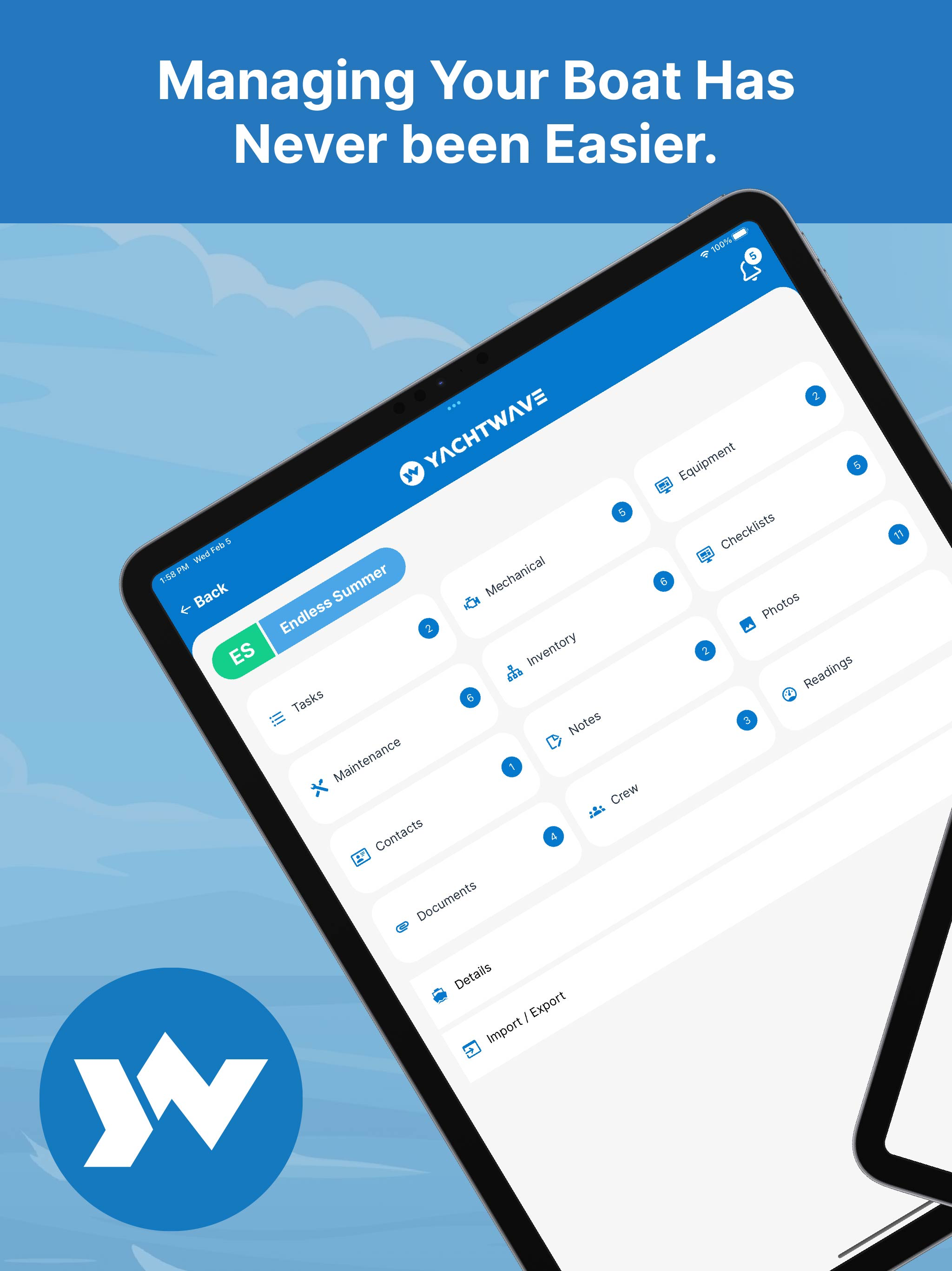 YachtWave - Maintenance App screenshot 8