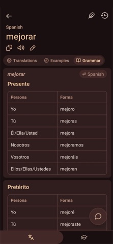 iona: Translator & Flashcards screenshot