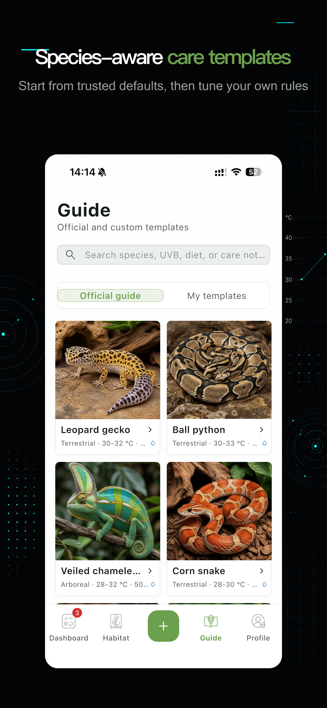 ReptileCare: Reptile Care Log screenshot 7