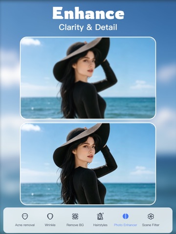 Photo Retouch-Bildbearbeitung iPad screenshot 6