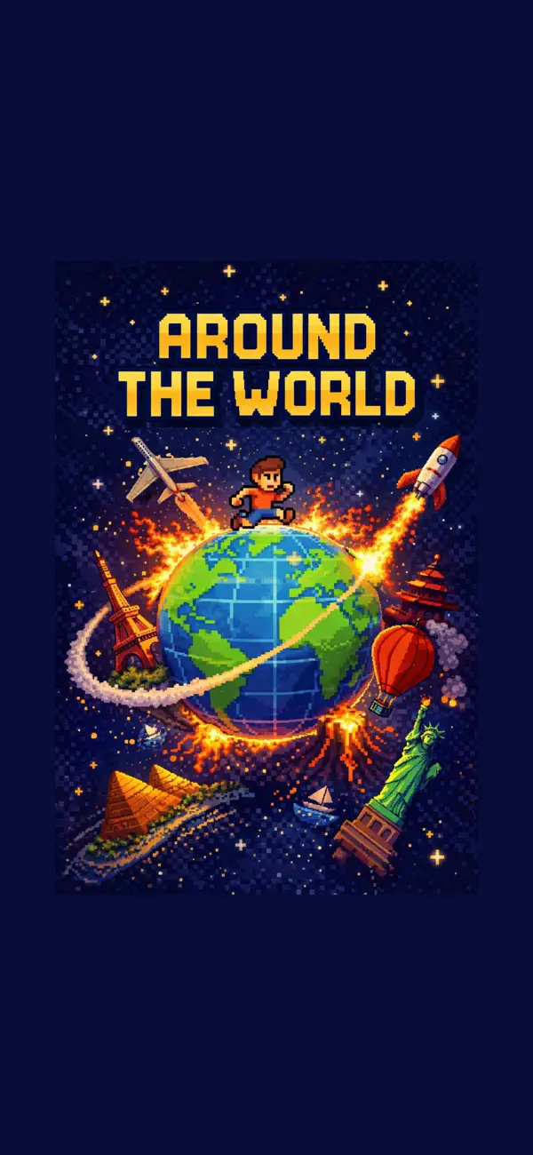 Screenshot #1 pour Around the World - The Game