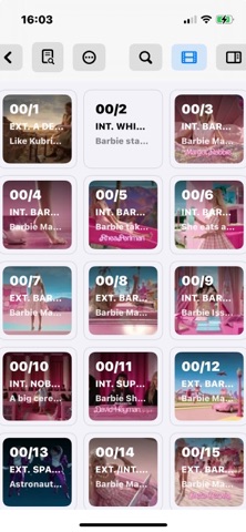 Scene Cards screenshot