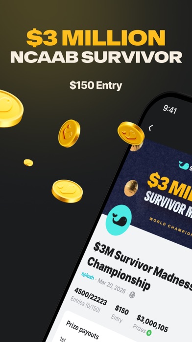 Splash Sports | Survivor & DFS screenshot