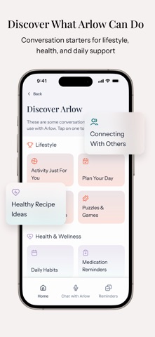 Arlow iPhone screenshot