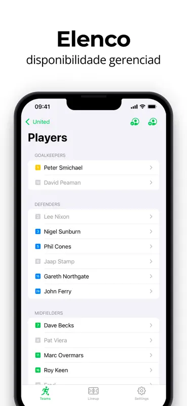 Fussball Aufstellung screenshot 7 of 7