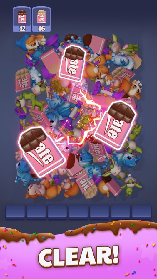 #2. Match Choco 3D (iOS) 由: Cedar Games Studio