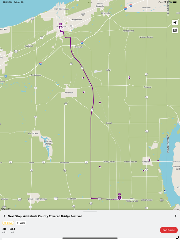 Visit Ashtabula County iPad screenshot 10 - Travel app