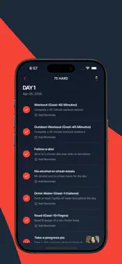 75 Hard Daily - CommitKit screenshot 7