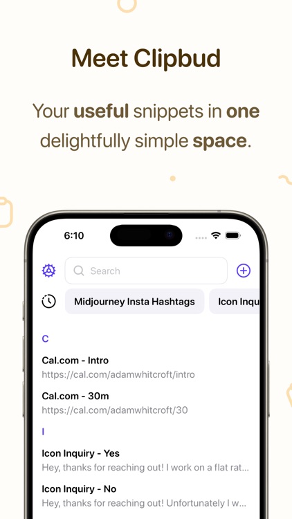 Clipbud - Clipboard Manager
