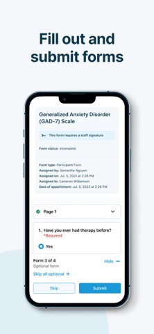 FSRI Client Portal iPhone screenshot