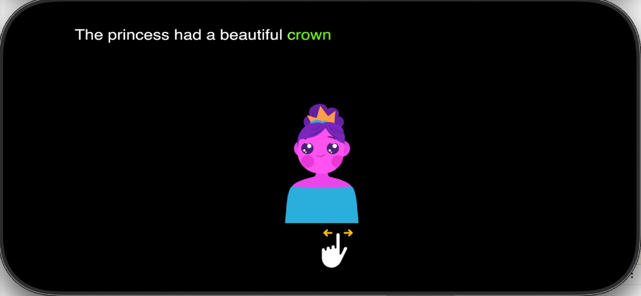 Screenshot 1 of interactive mini story