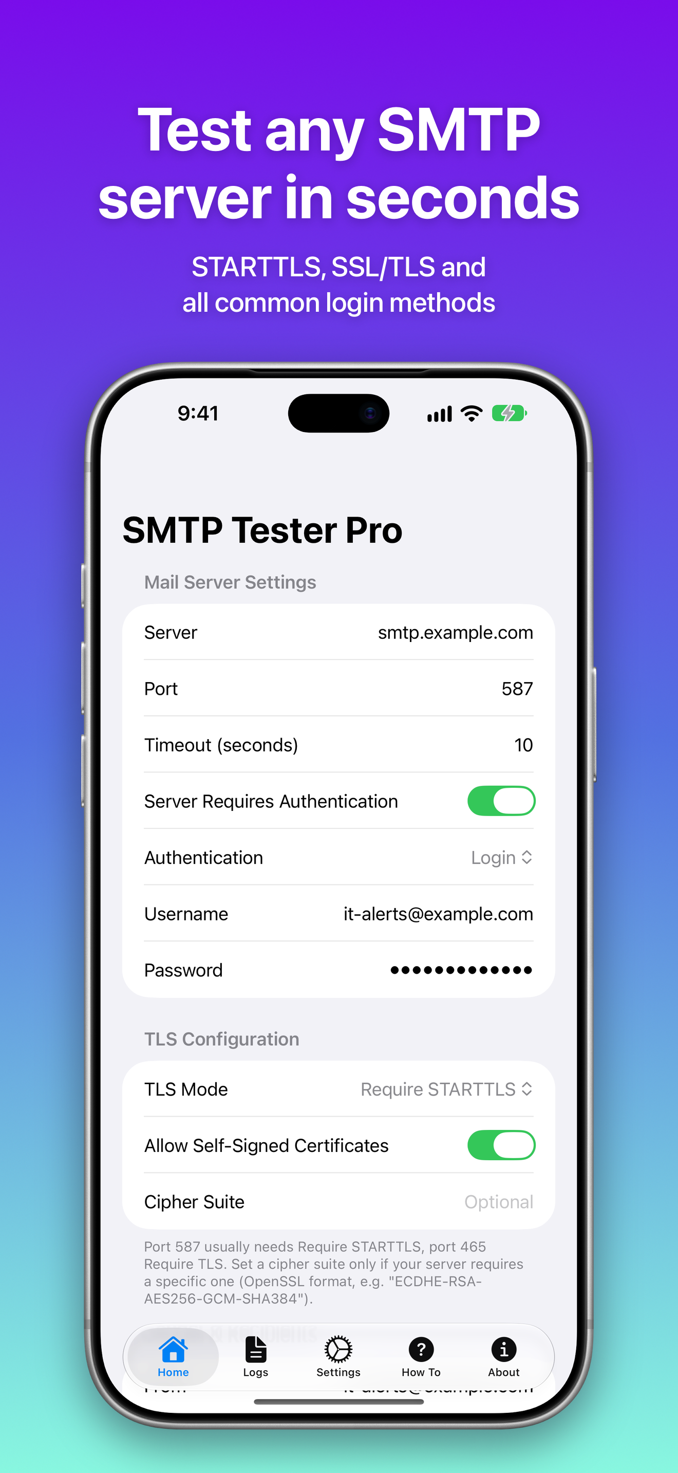 SMTP Tester Pro: Email Test