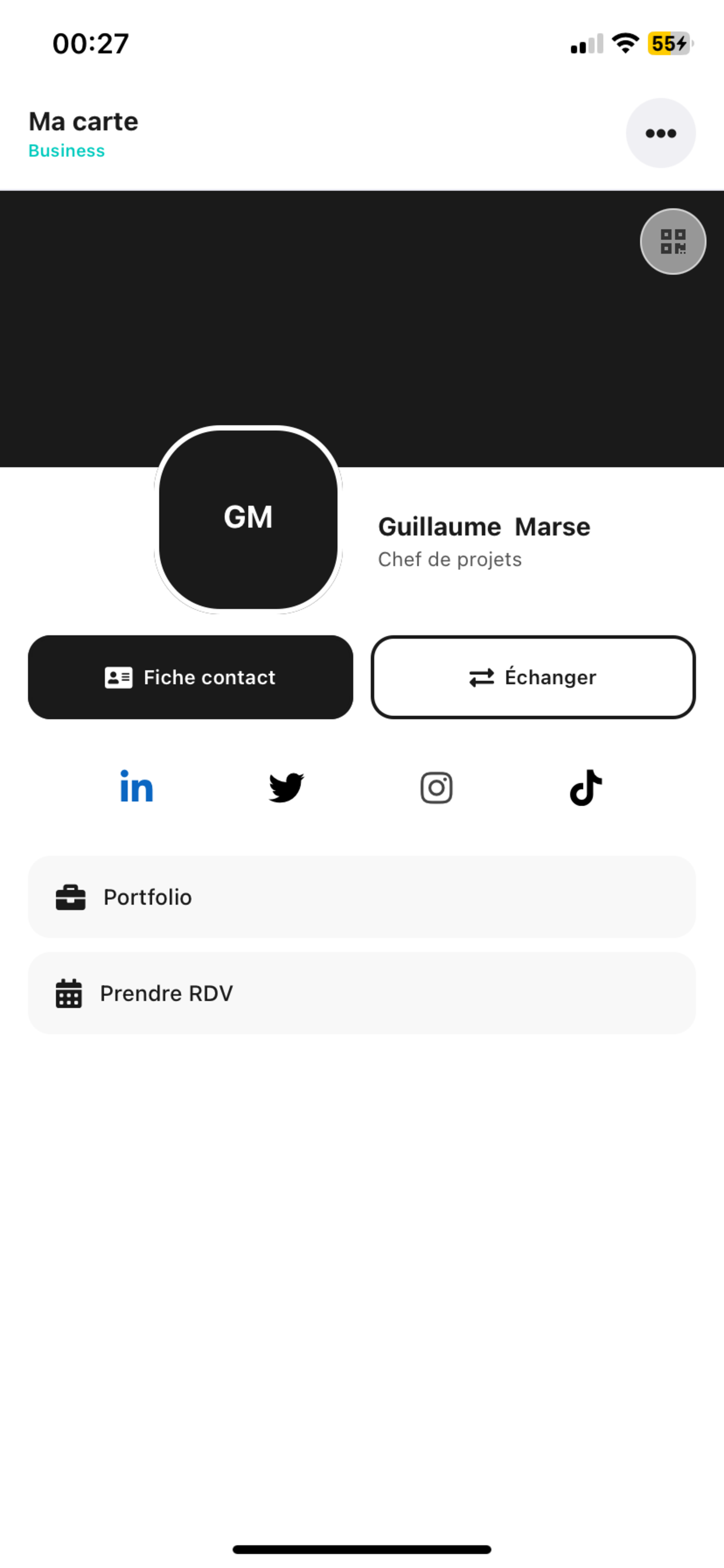 Vixeo - Cartes de visite screenshot 3
