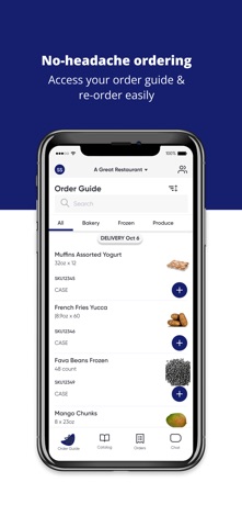 Royal Foods iPhone screenshot